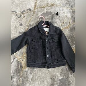 Little Girls blue jean jacket.